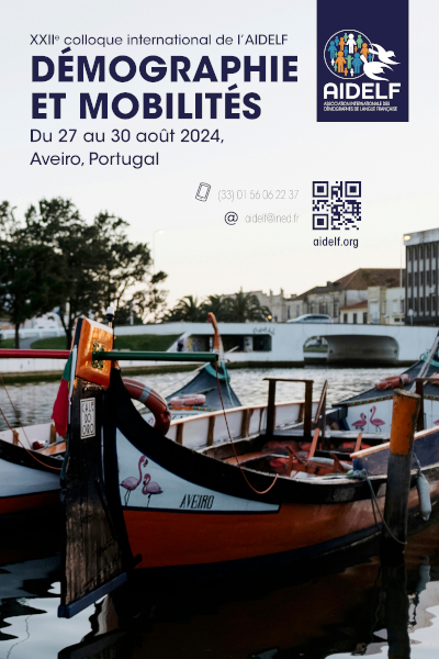 Affiche du colloque de Aveiro