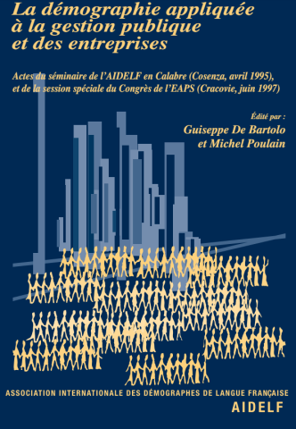 Affiche la démographie appliquée à la gestion publique et des entreprises